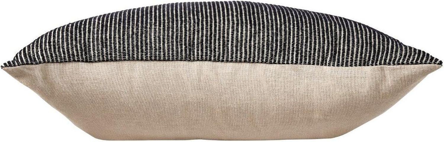 Edelmont Black And Linen Pillow A1000962P