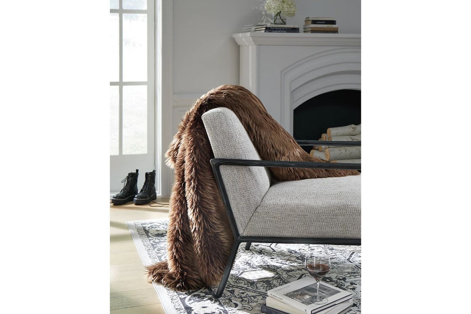 Bellethrone Brown Throw Set of 3 A1000987