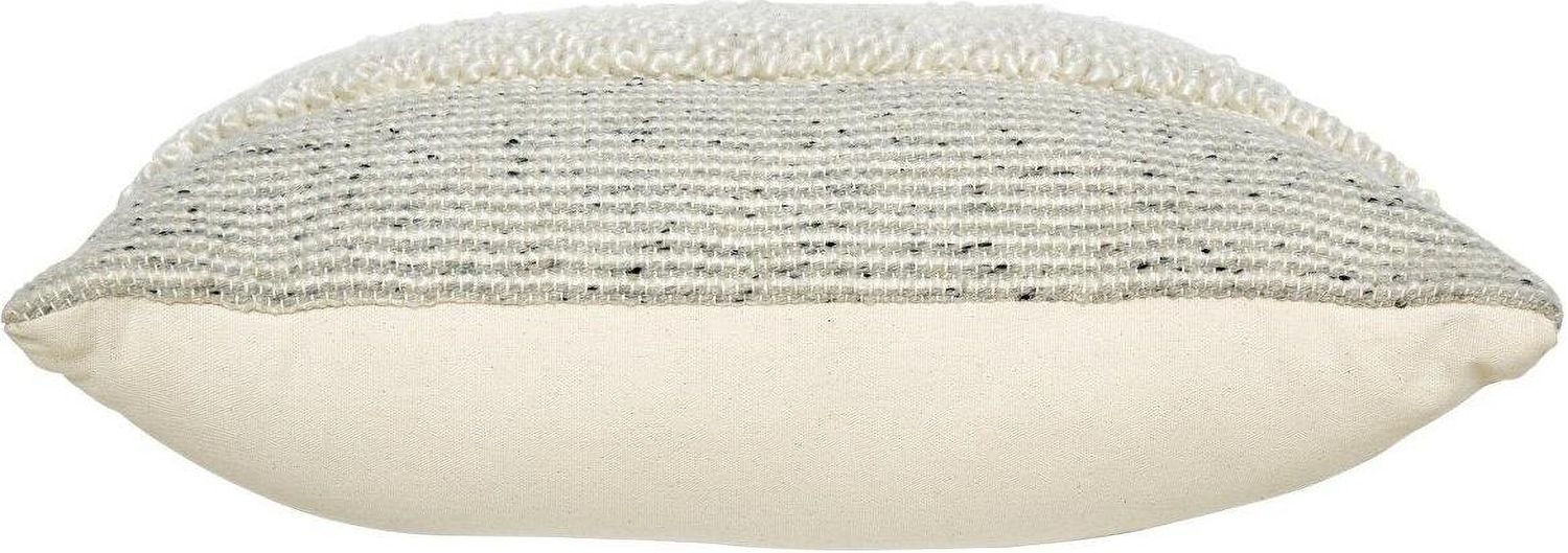 Rowcher Gray And White Pillow A1001004P
