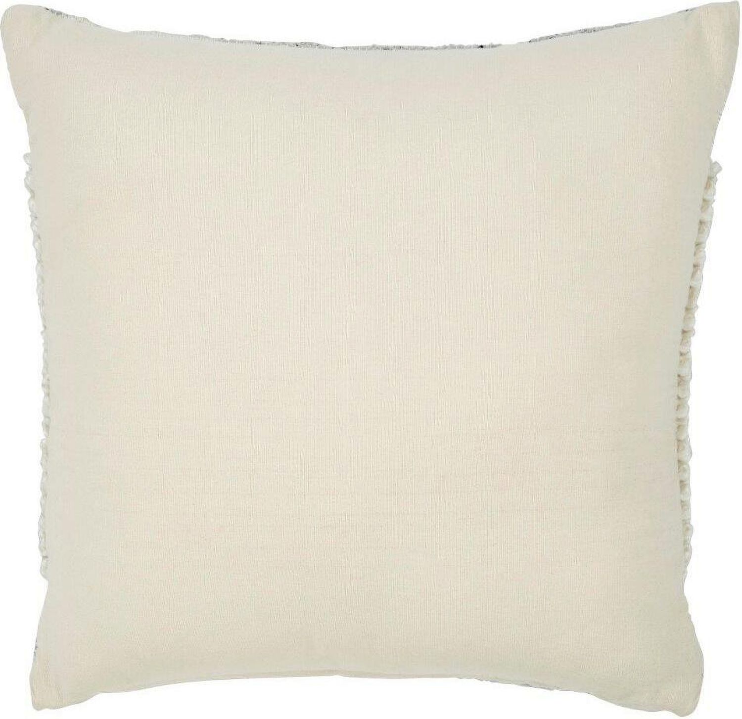Rowcher Gray And White Pillow A1001004P