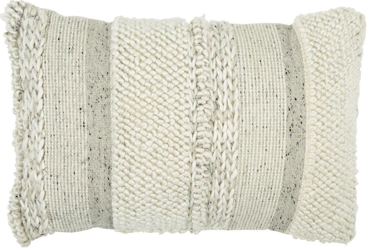 Standon Gray And White Pillow A1001005P