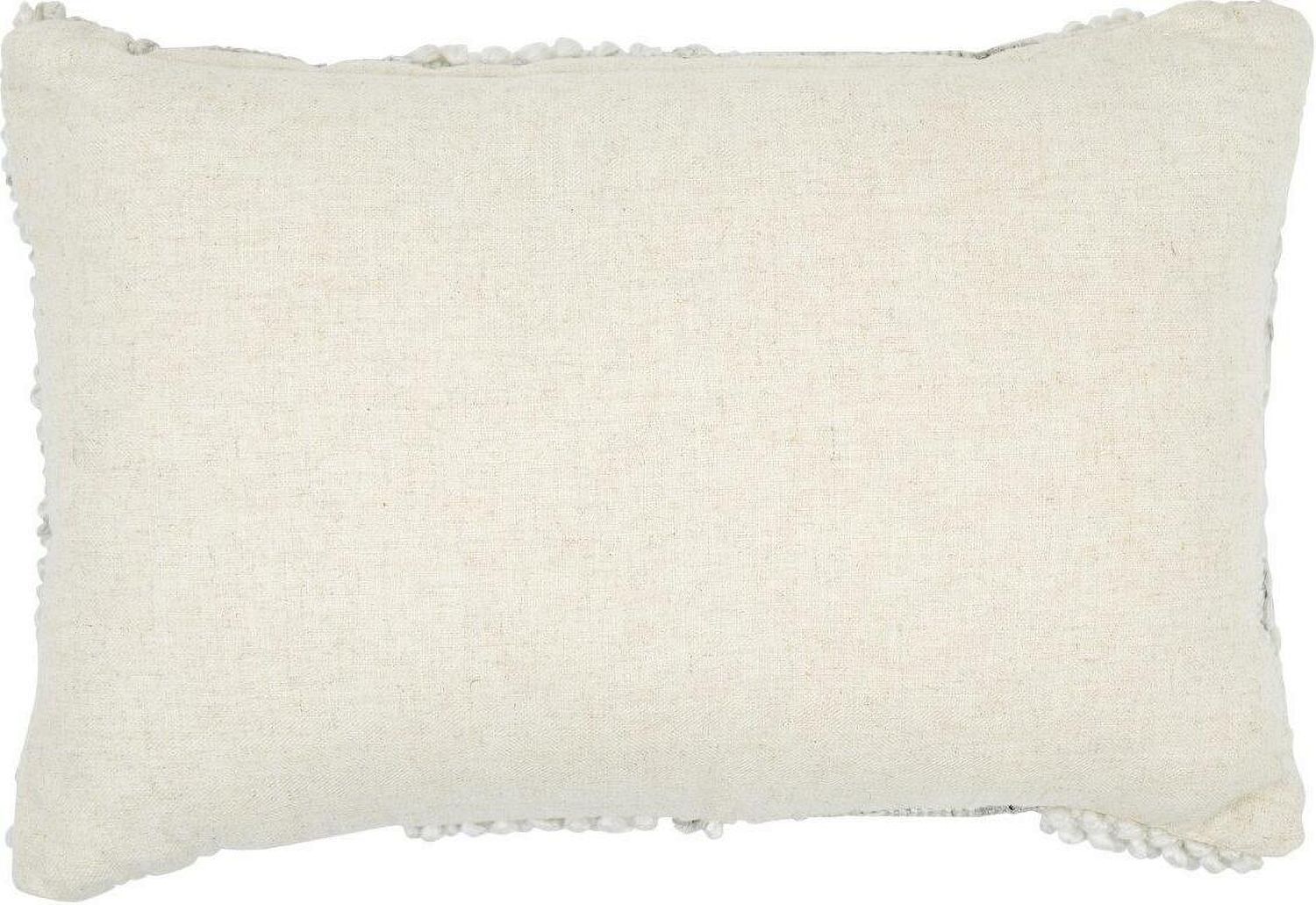 Standon Gray And White Pillow A1001005P