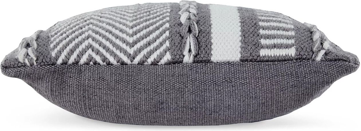 Yarnley Gray And White Pillow A1001020P