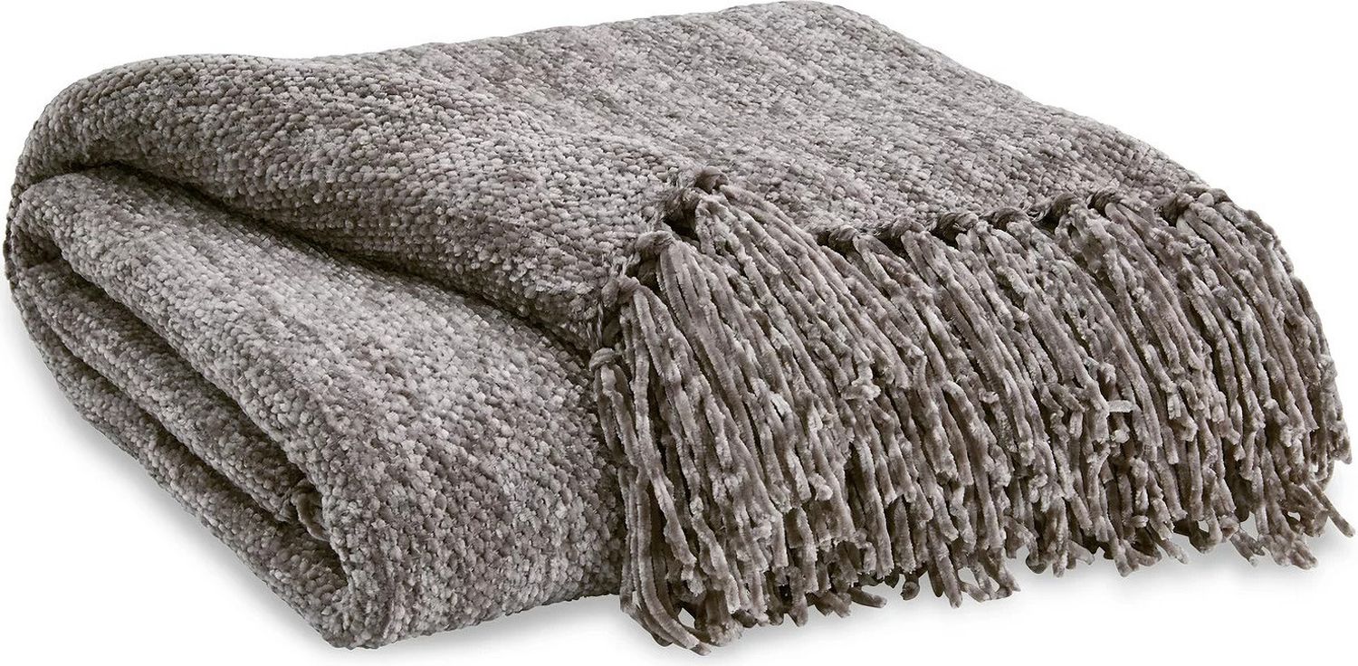 Tamish Gray Throw A1001026T