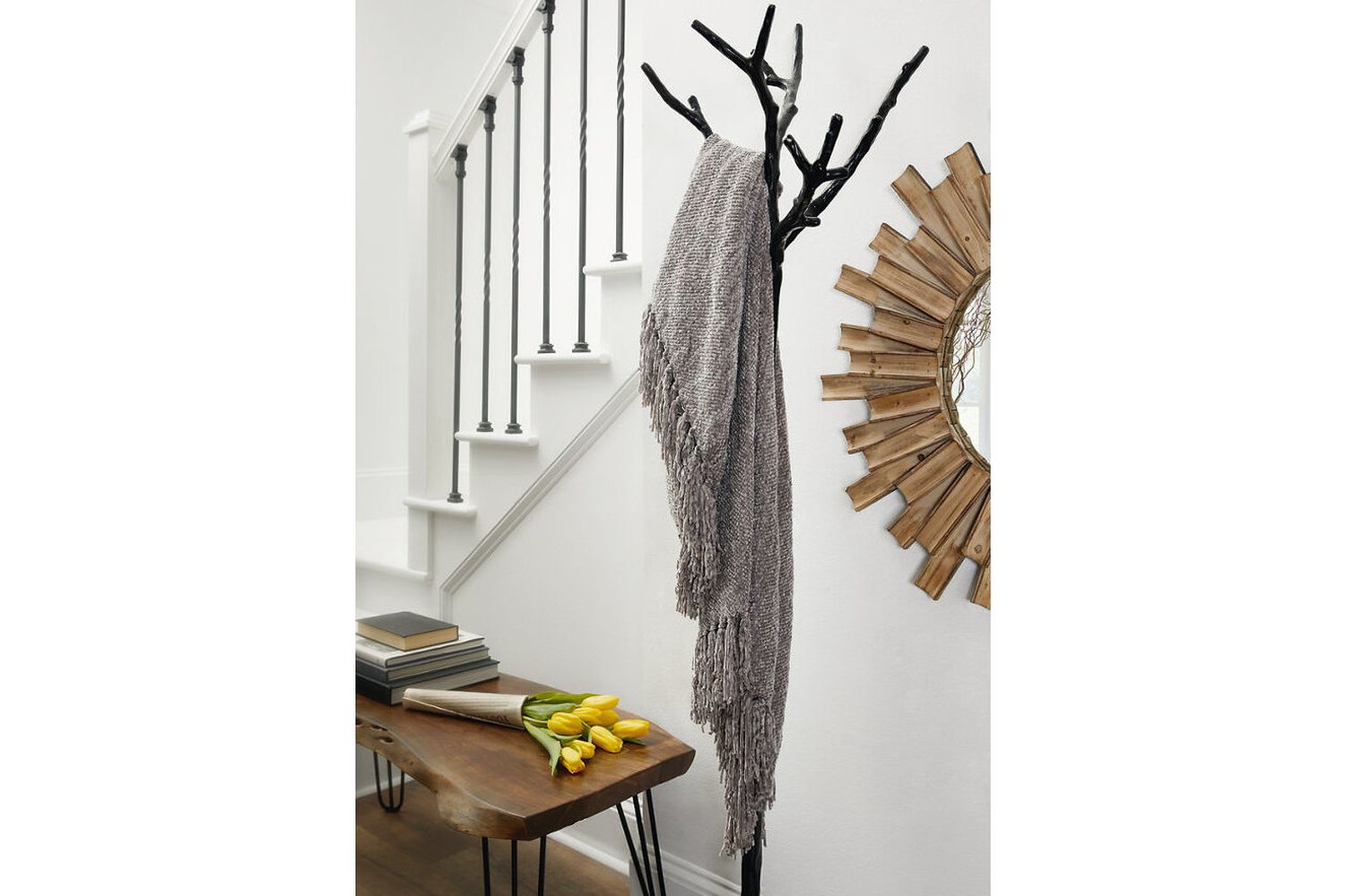 Tamish Gray Throw A1001026T