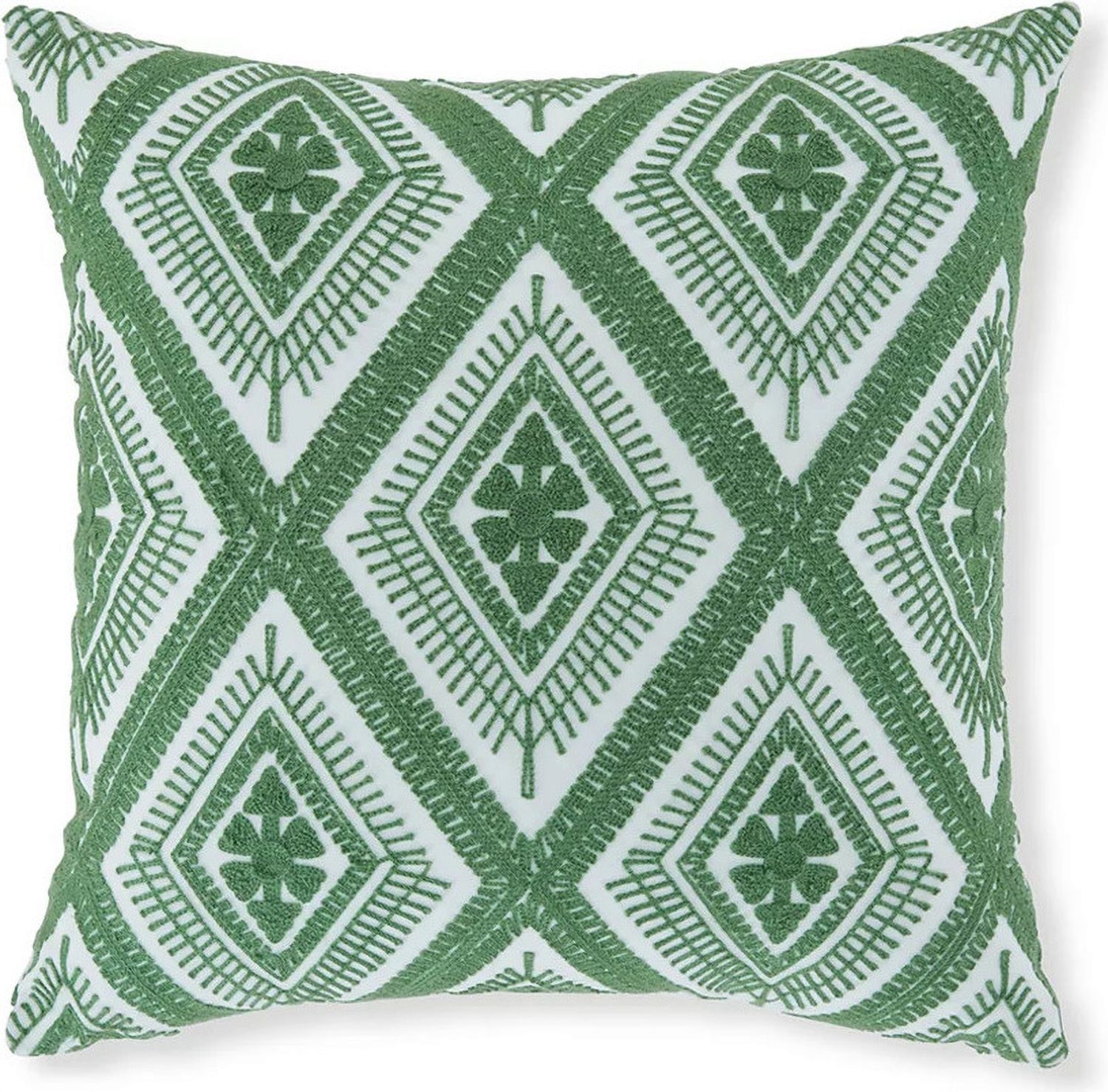 Bellvale Green And White Pillow Set Of 4 A1001028