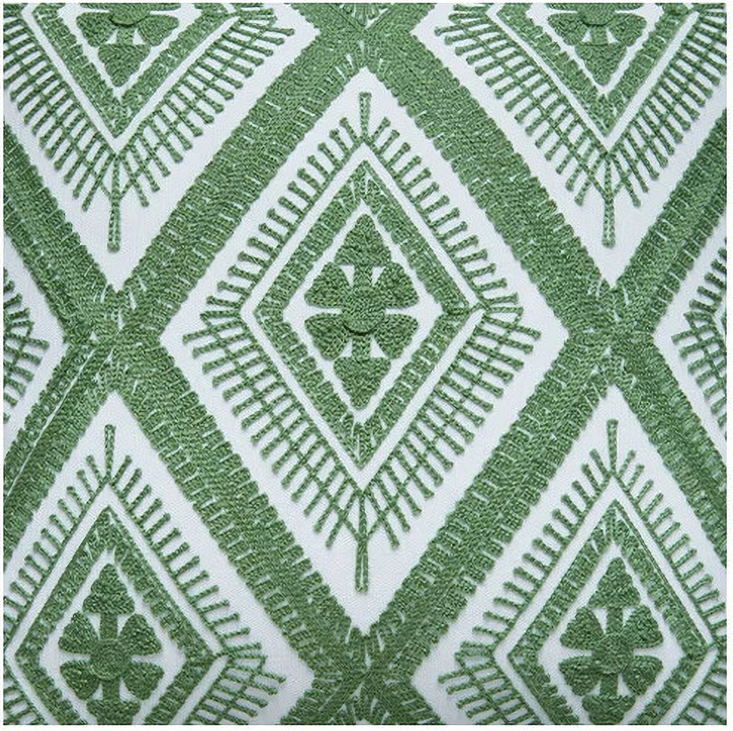 Bellvale Green And White Pillow A1001028P