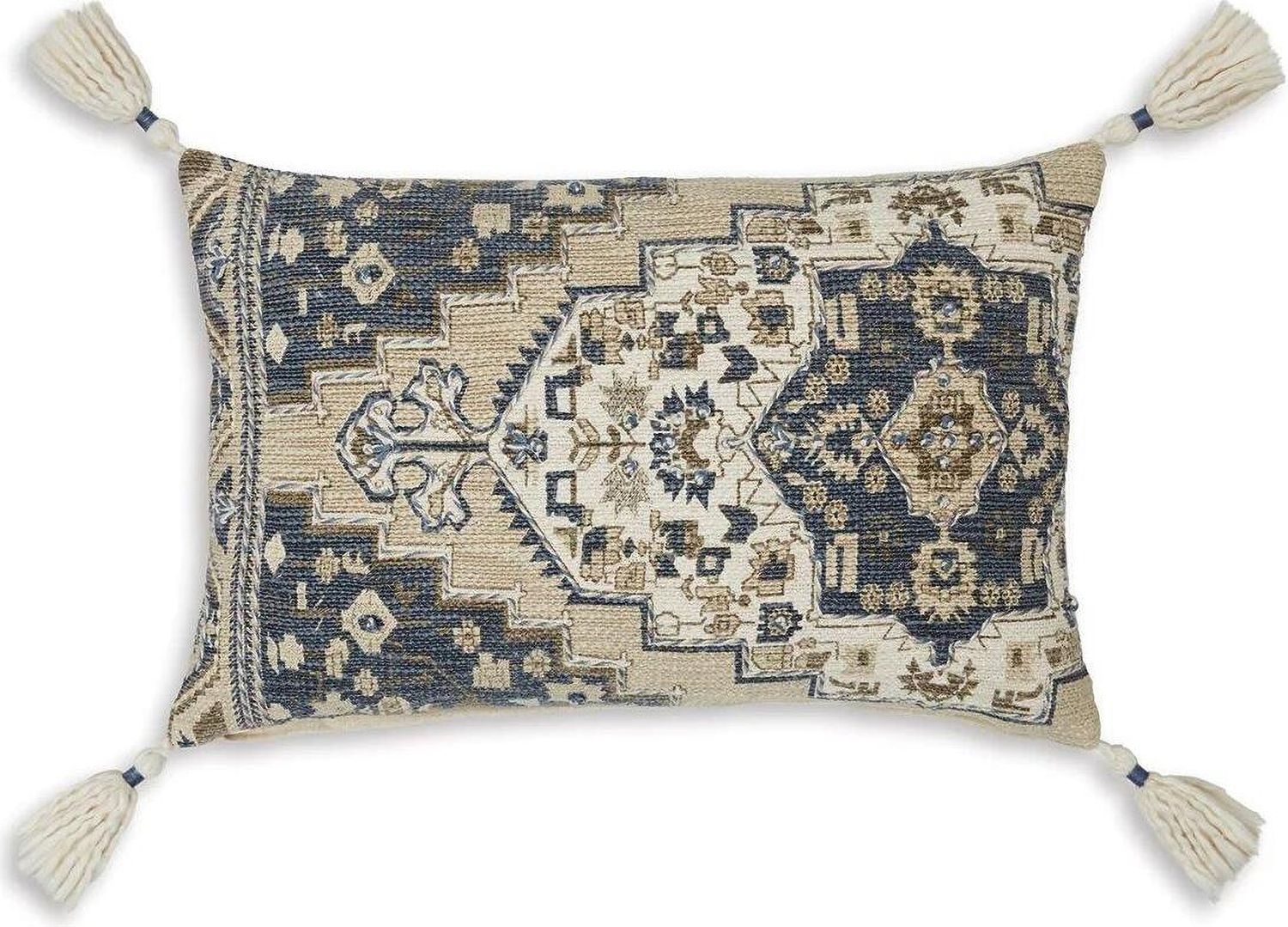 Winbury Pillow Set of 4 In Blue and White A1001035