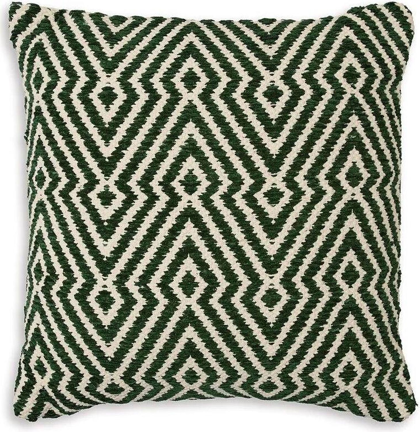 Digover Pillow In Ivory and Green A1001036P