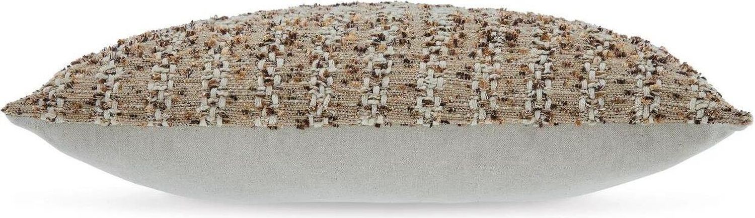 Vorlane Pillow In Tan and Brown and White A1001046P