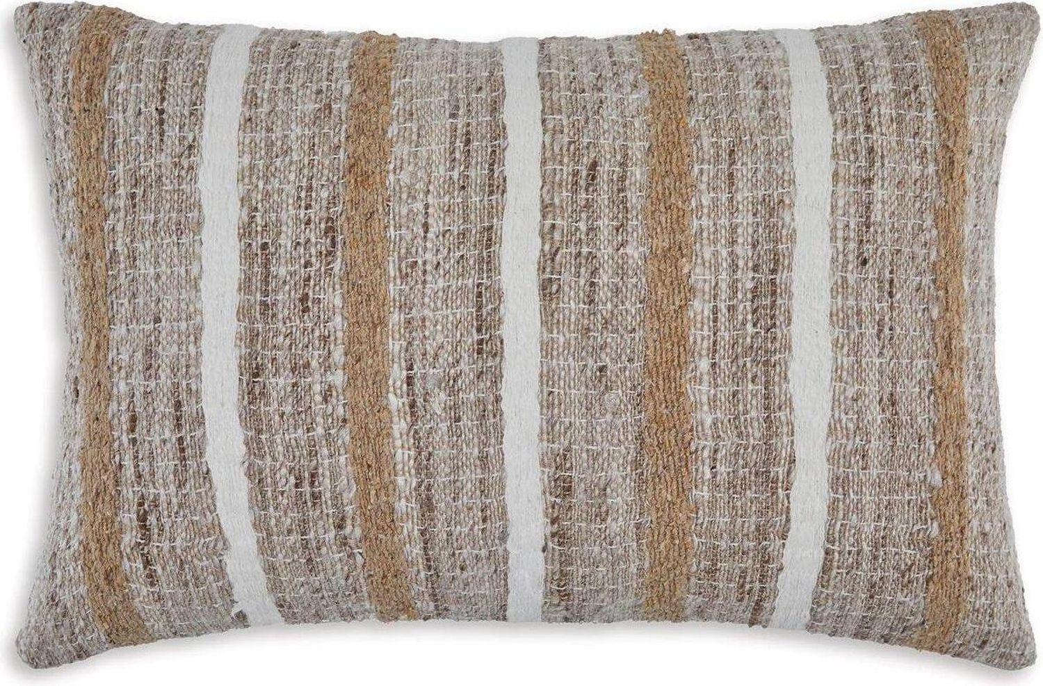 Benish Pillow Set of 4 In Tan and Brown and White A1001047