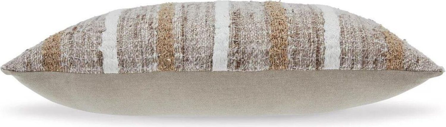 Benish Pillow Set of 4 In Tan and Brown and White A1001047