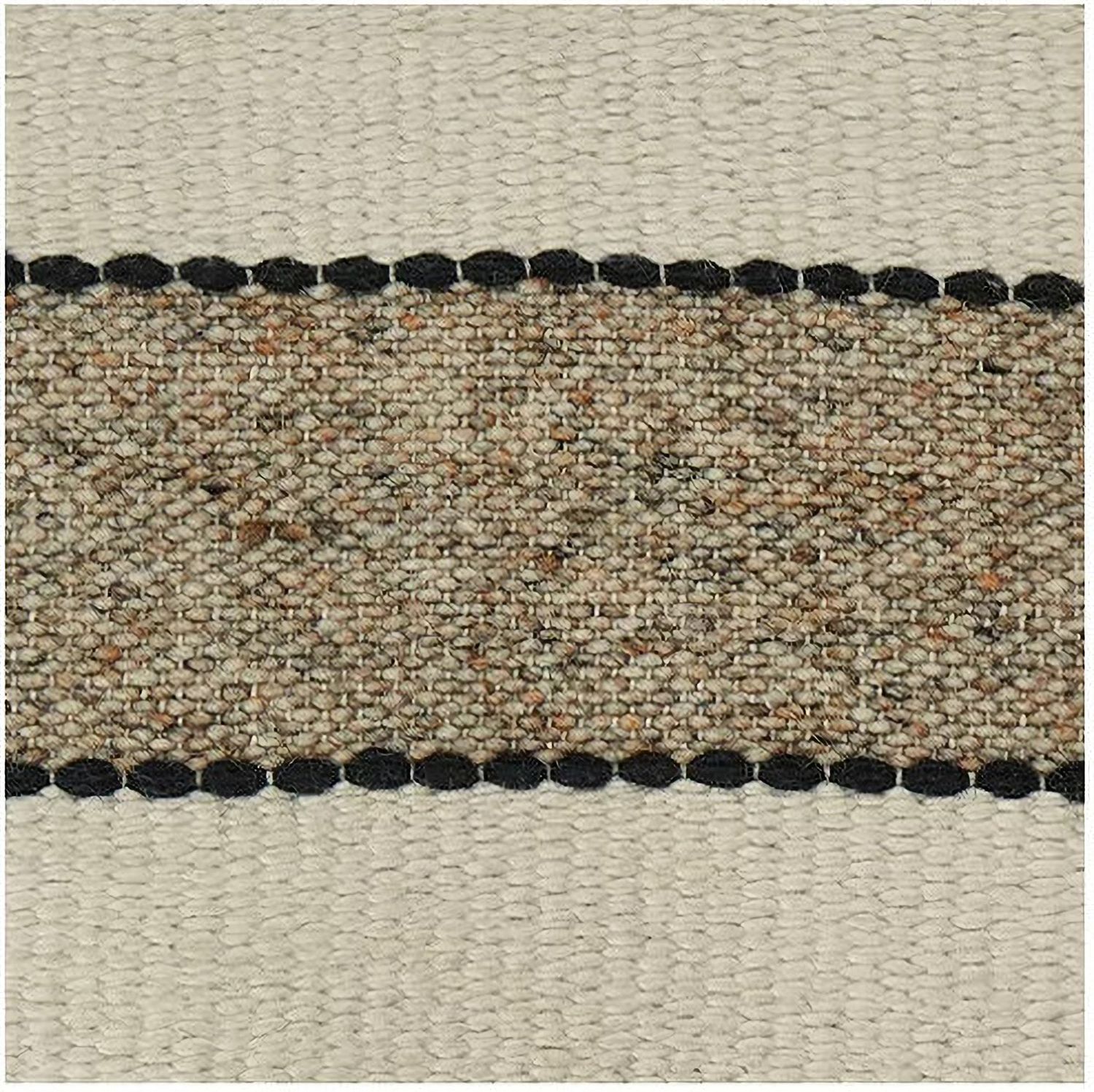 Rueford Pillow In Black and Brown A1001063P