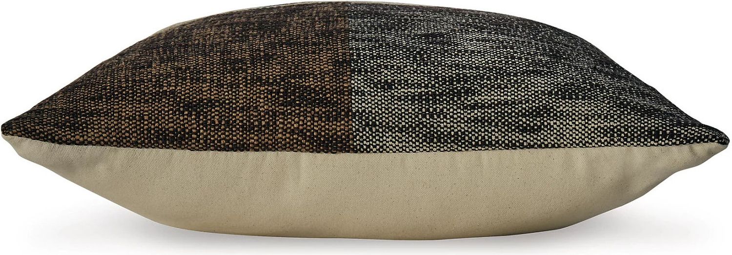 Adrielton Pillow In Black and Brown A1001065P