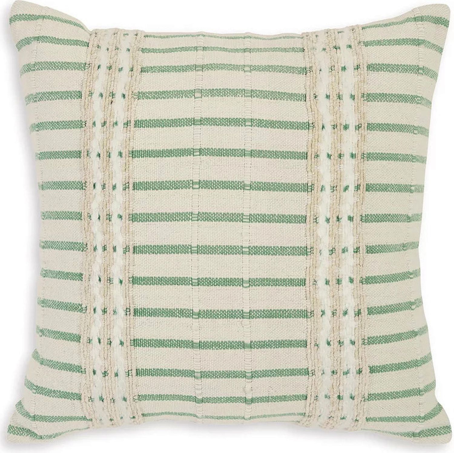Rowton Pillow In White and Green A1001072P