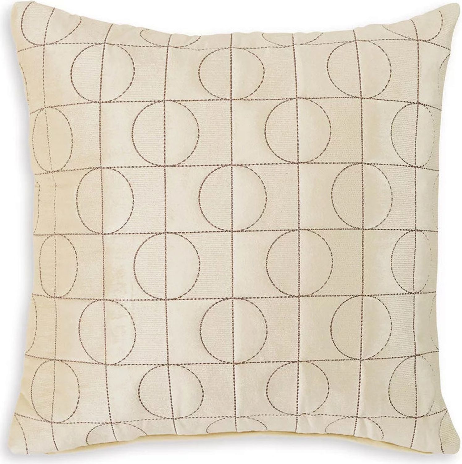 Kydner Pillow Set of 4 In Beige and Brown A1001074