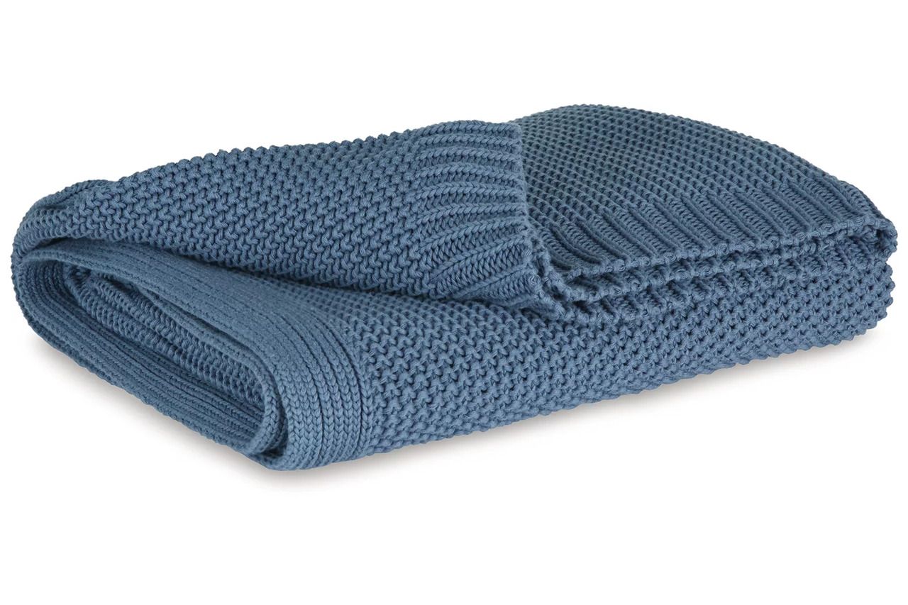Gayelery Throw Set of 3 In Blue A1001087