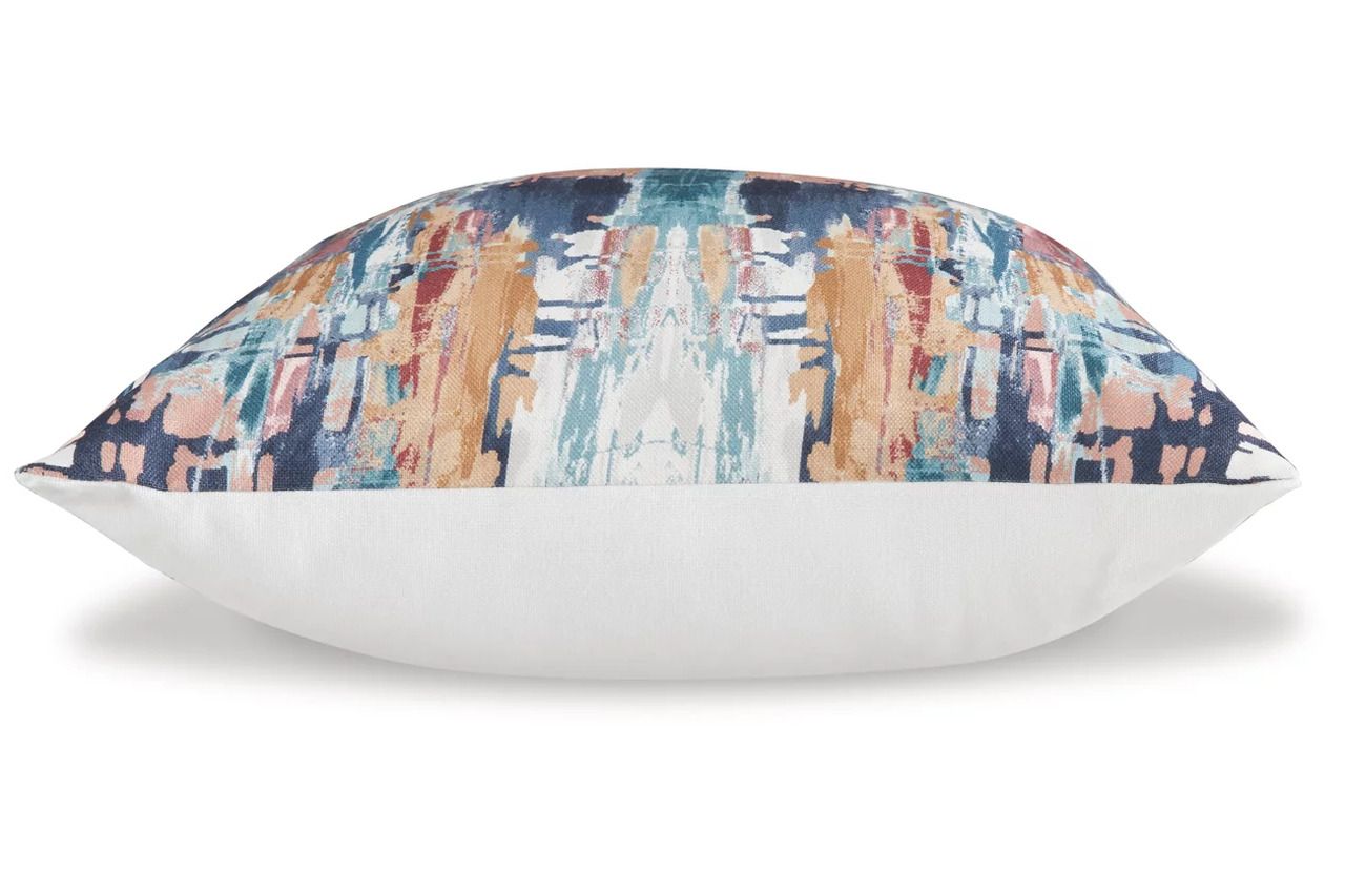 Kennick Pillow Set of 4 In Blue and Yellow A1001092