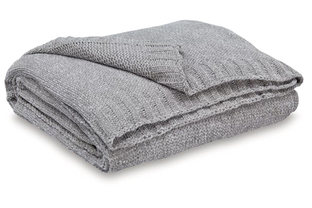 Anawood Throw Set of 3 In Gray A1001097