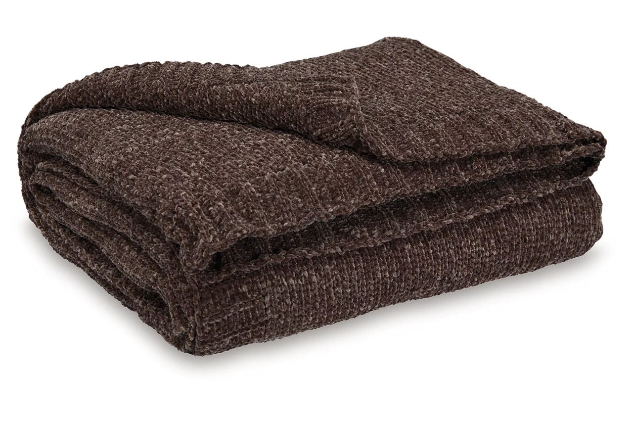 Anawood Throw Set of 3 In Brown A1001098