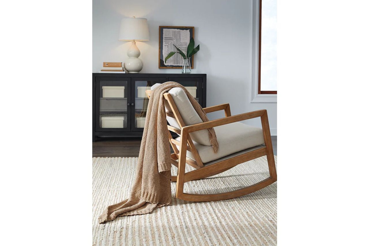 Anawood Throw Set of 3 In Gold A1001099
