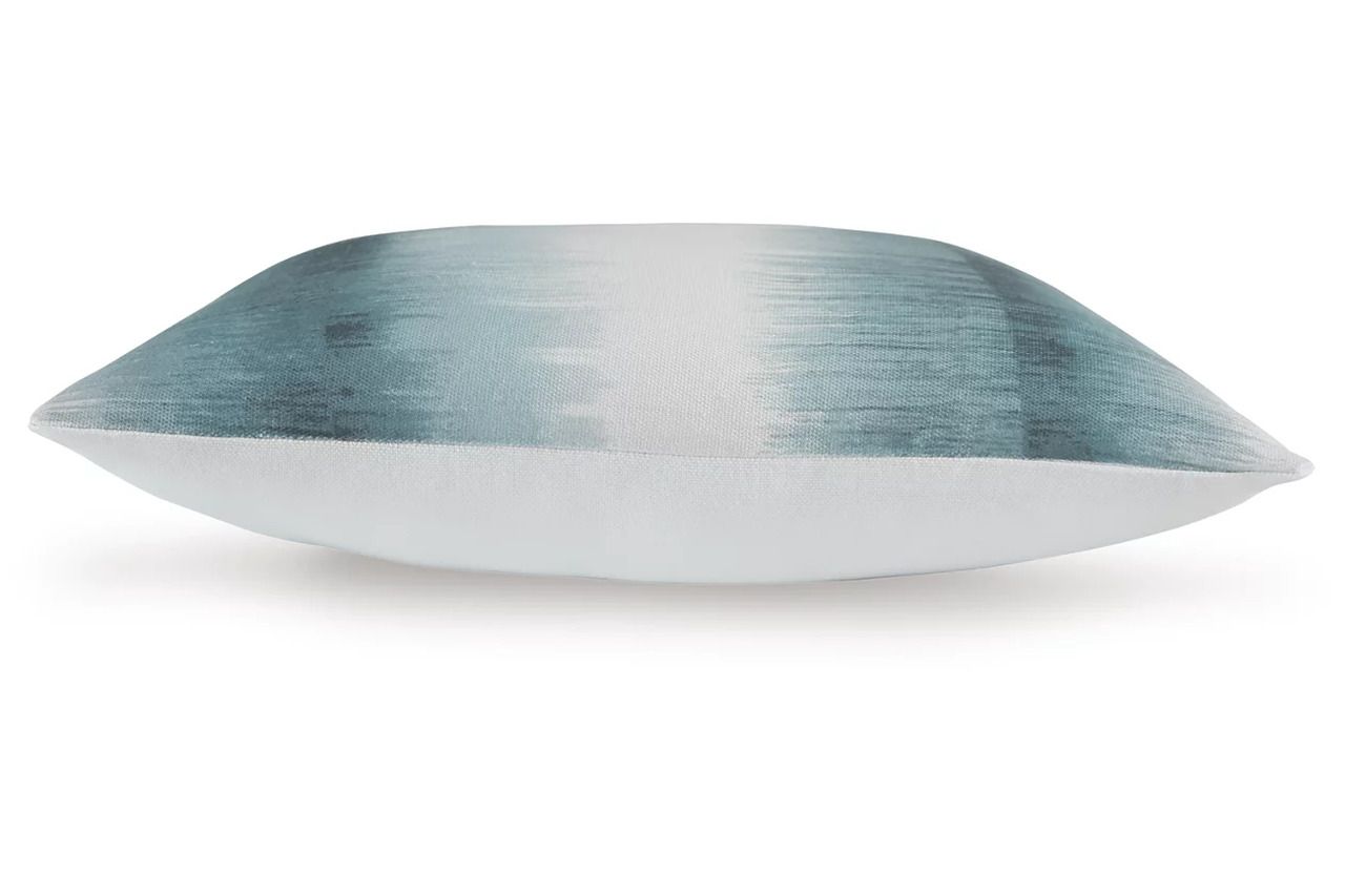 Elonwich Pillow Set of 4 In Teal and White A1001106