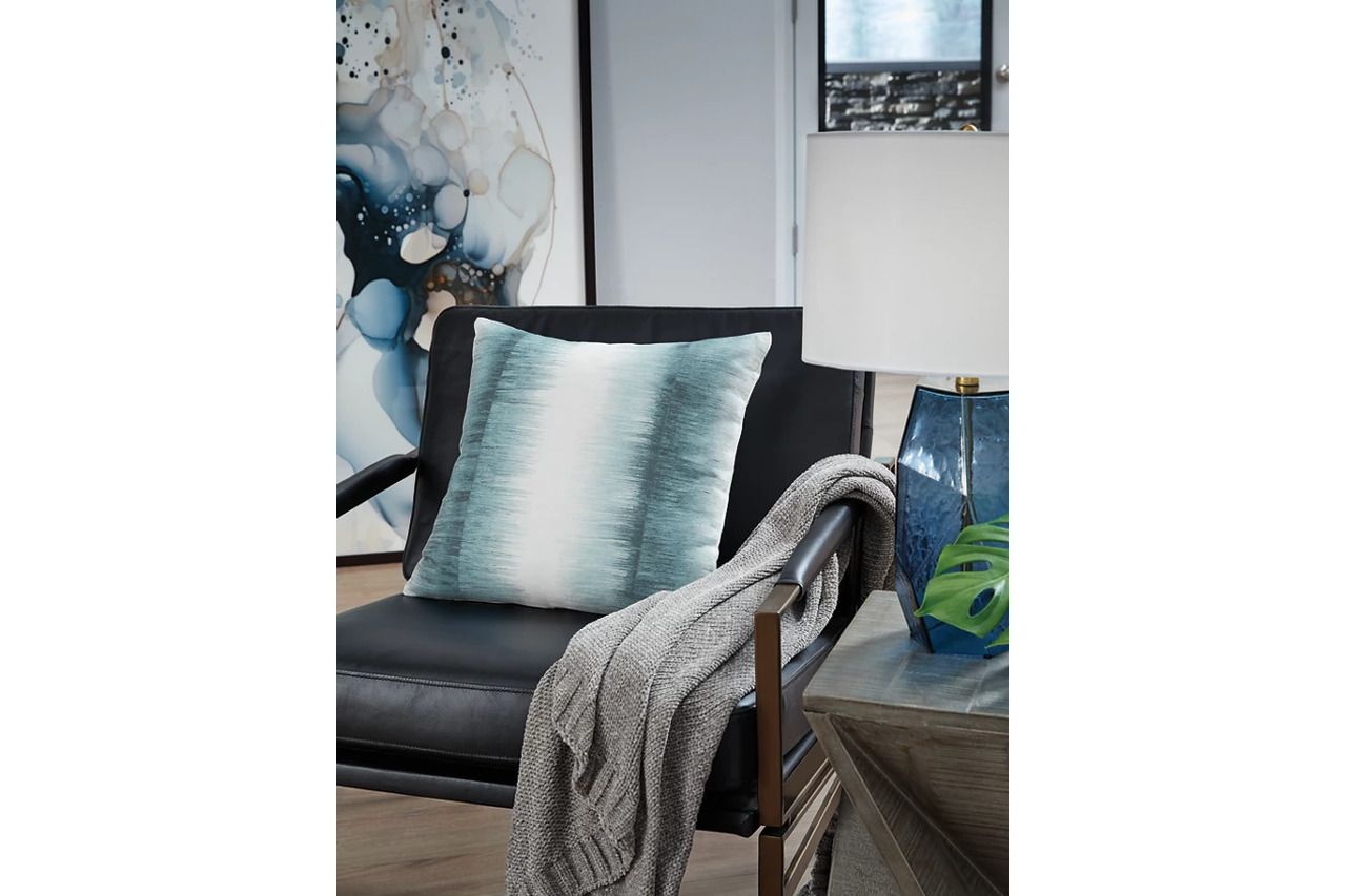 Elonwich Pillow In Teal and White A1001106P