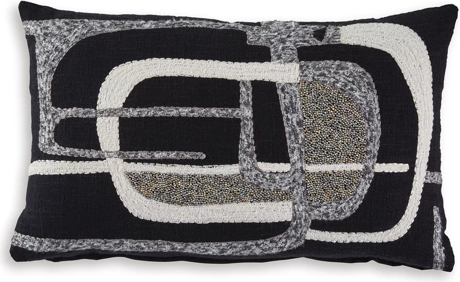 Gavrileigh Pillow Set of 4 In Black/Gray/Ivory A1001113