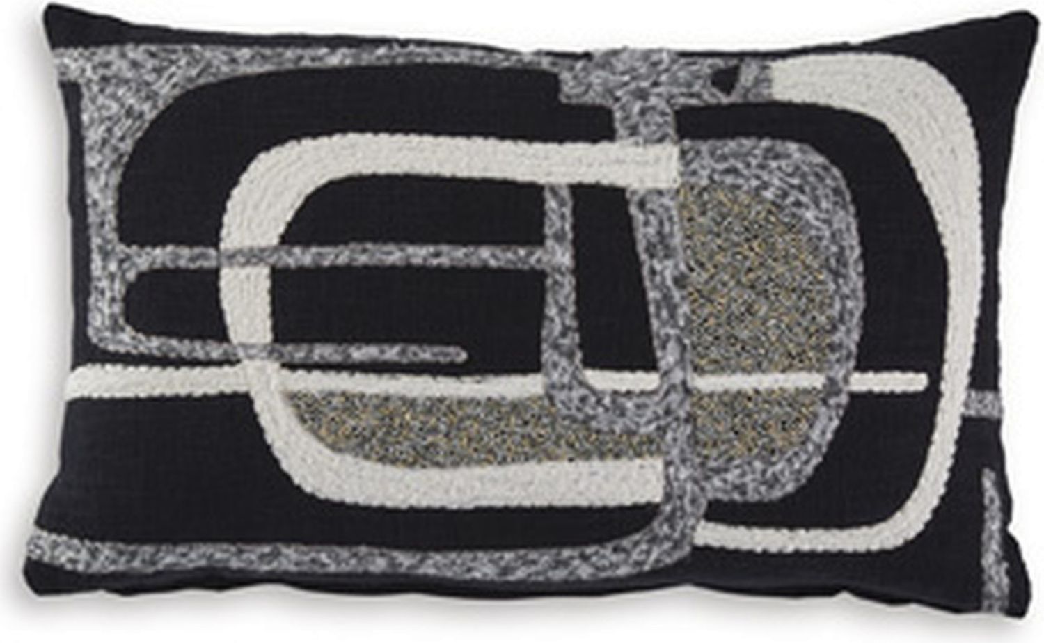 Gavrileigh Pillow Set of 4 In Black/Gray/Ivory A1001113