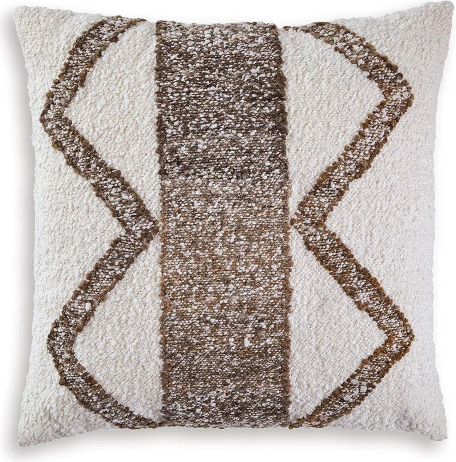 Brettwood Pillow Set of 4 In Brown and Ivory A1001125