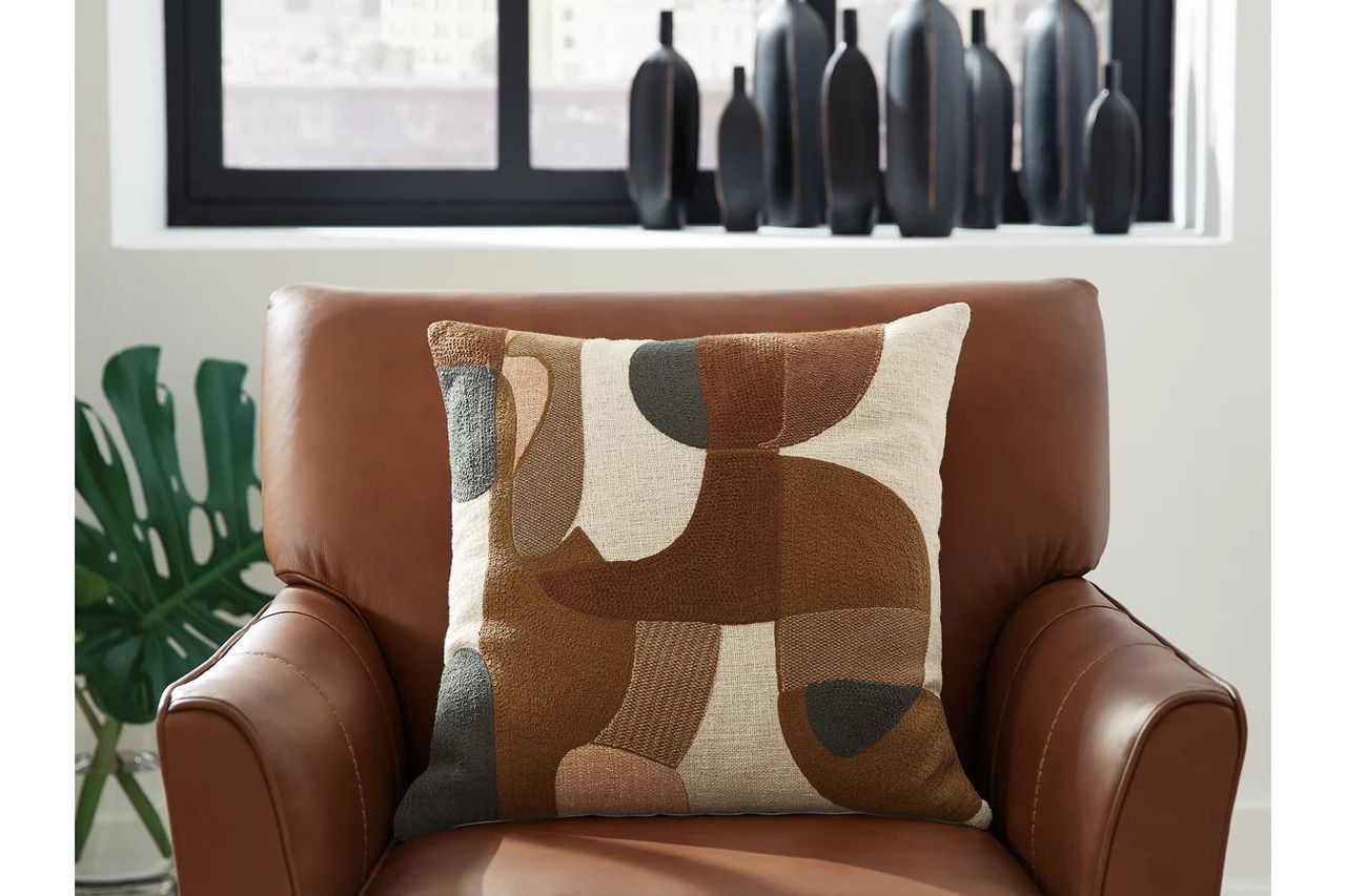Hallam Pillow Set of 4 In Sienna and Gold A1001155