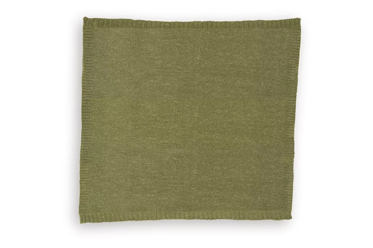Anawood Throw Set of 3 In Olive Green A1001178