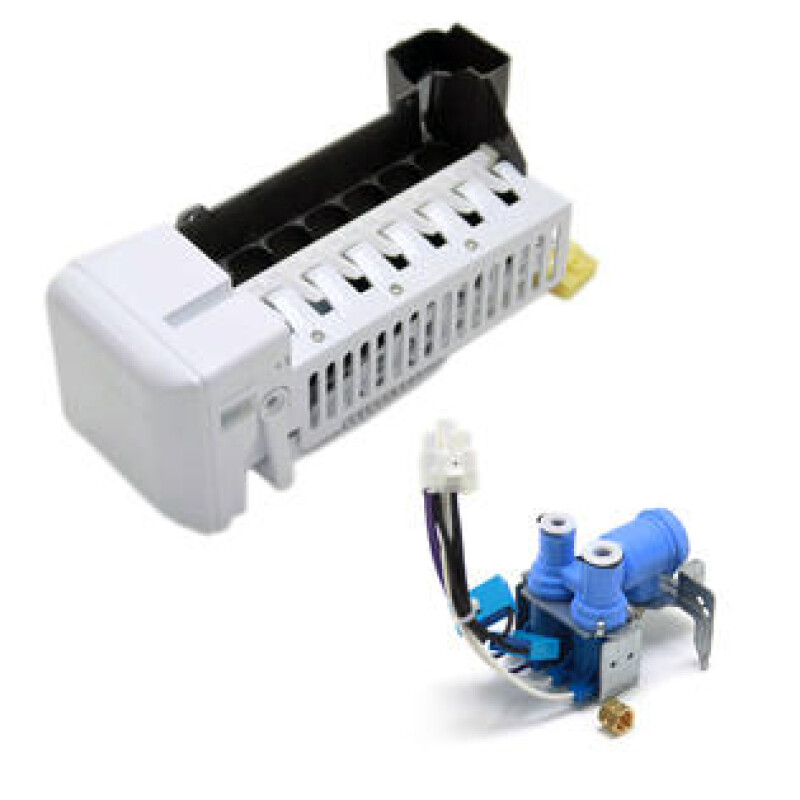 Kenmore0046401bundle00038 DA97-11092B Refrigerator Ice Maker Assembly and DA62-02360B Refrigerator Water Inlet Valve Bundle Genu A105017581