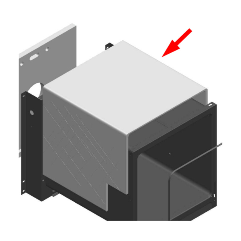Fiberglass Oven Mantle A10859