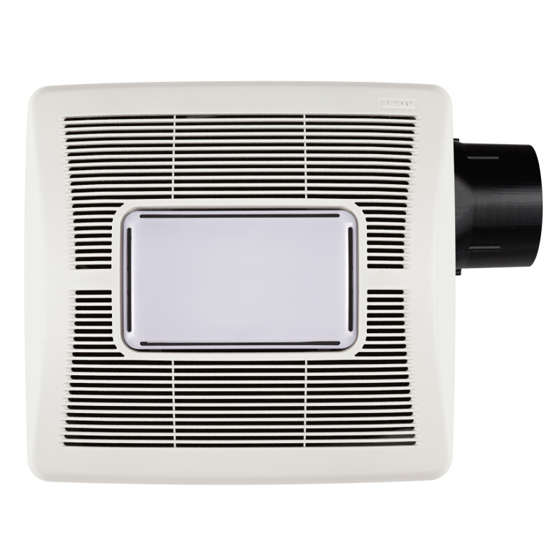 Flex Series 110 CFM Ceiling Roomside Installation Bathroom Exhaust Fan with Light A110L