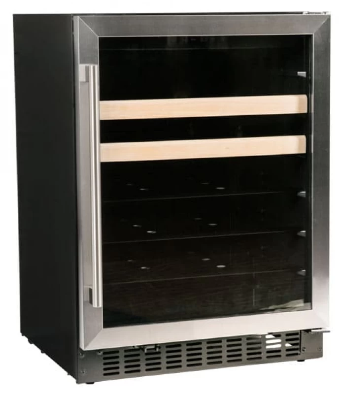 15" Beverage Center with Overlay Trim Glass Door view 2