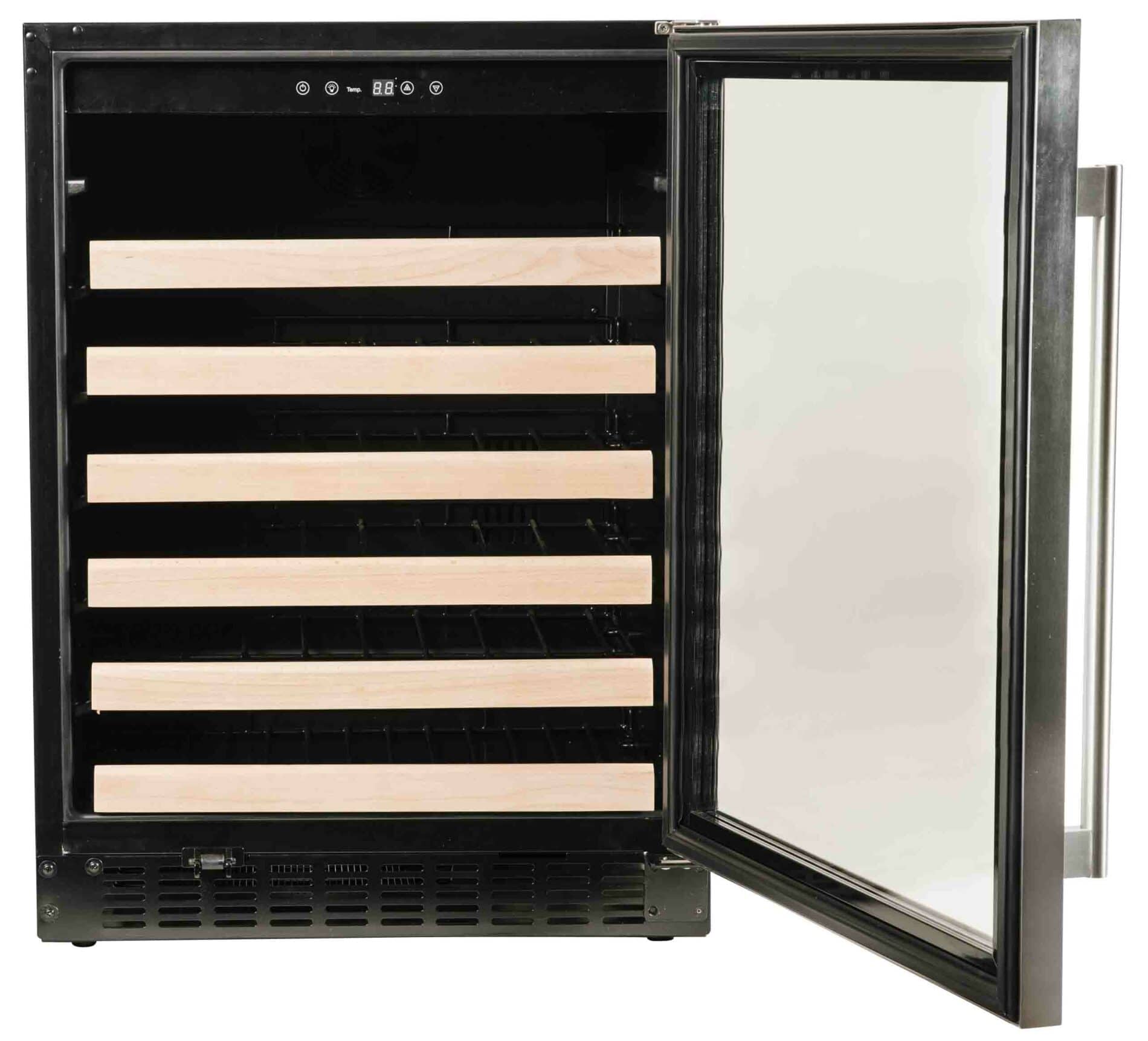 15 inch Wine Cooler with Stainless Trim Glass Door A115WCS