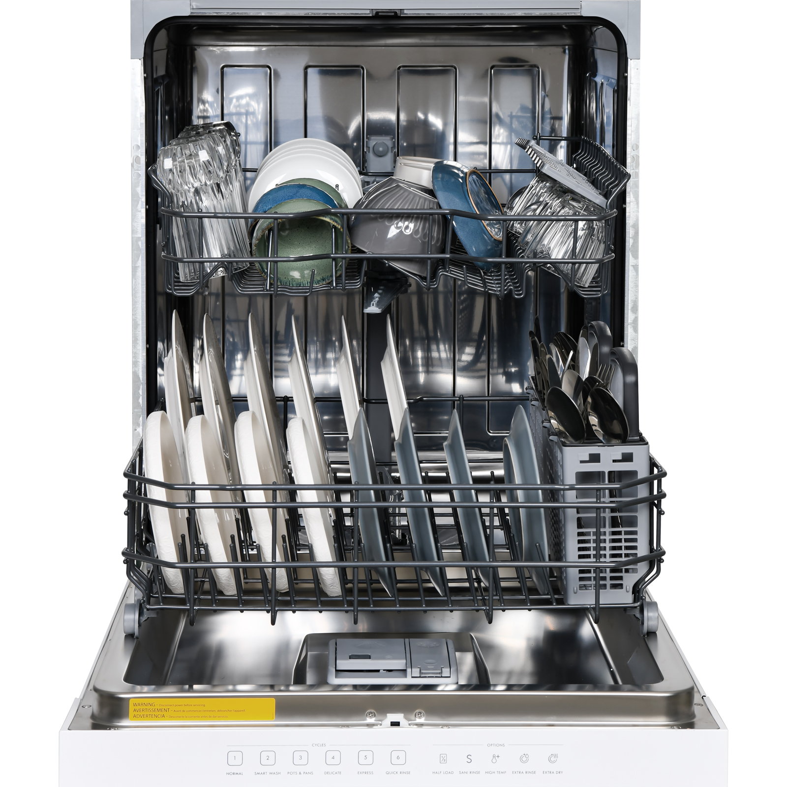 24" Built-in Dishwasher with UltraWash® System and SmartWash® White A120962883