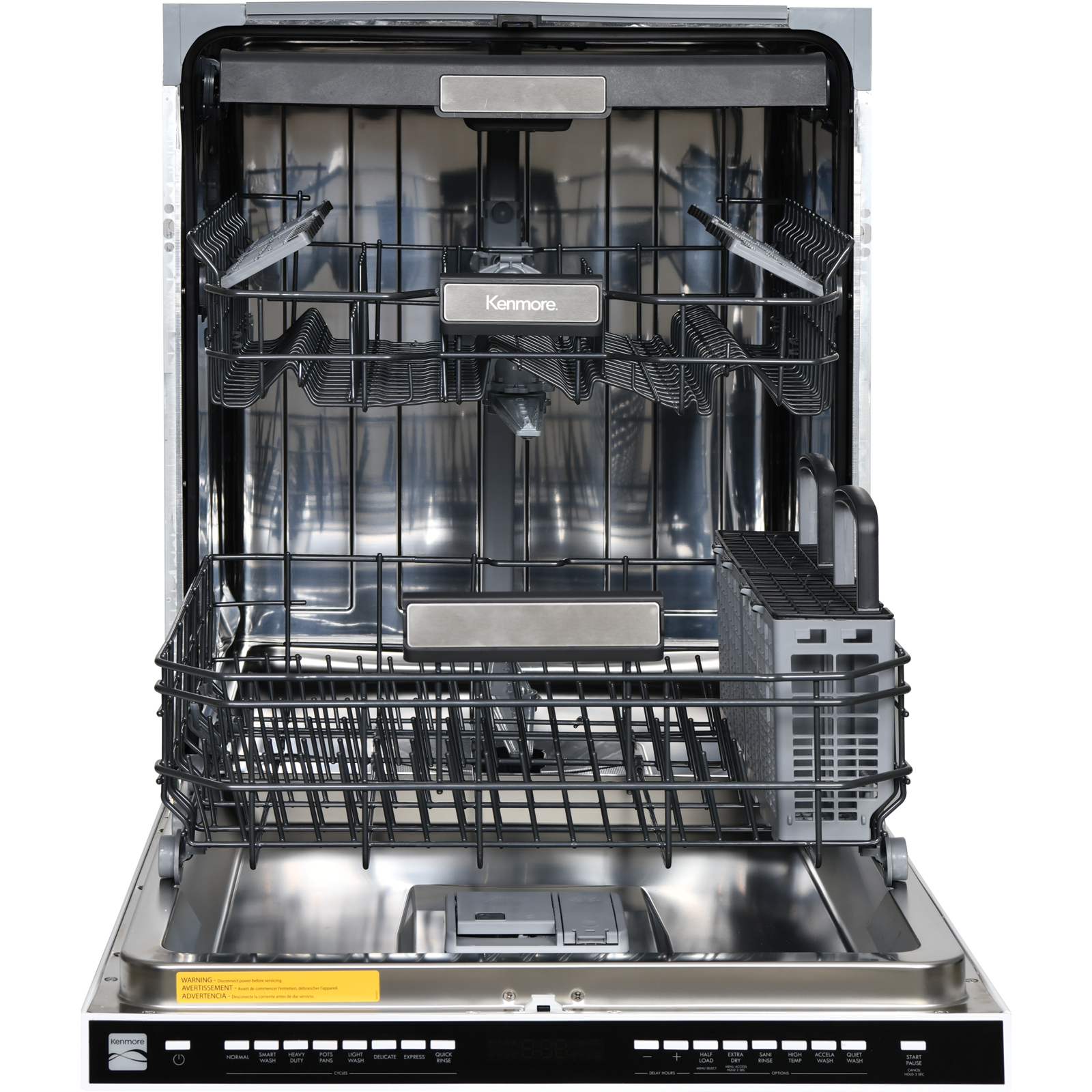 24" Built-in Dishwasher with UltraWash® Plus System and Removable 3rd Rack White A120962884