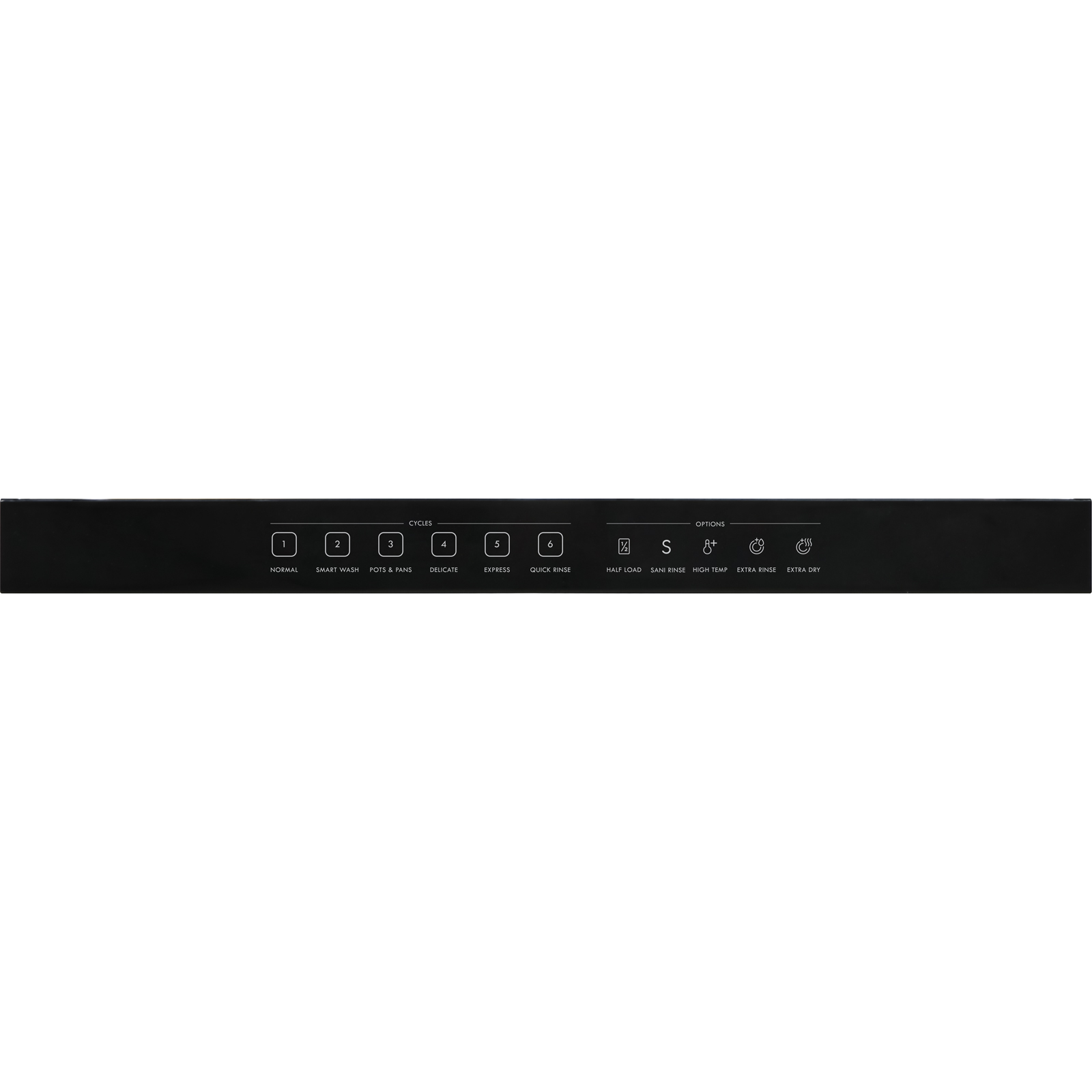 24" Built-in Dishwasher with UltraWash® System and SmartWash®  Black A120962885
