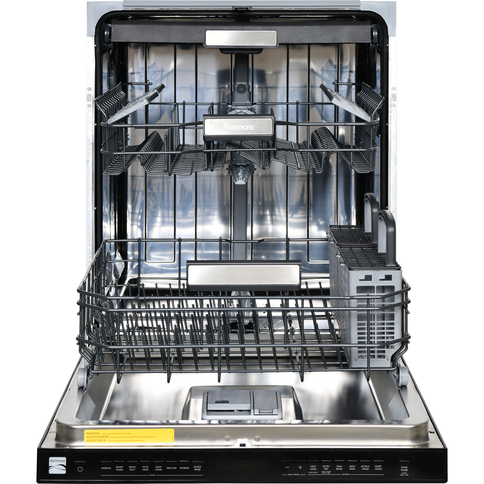 24" Built-in Dishwasher with UltraWash® Plus System and Removable 3rd Rack  Black A120962886
