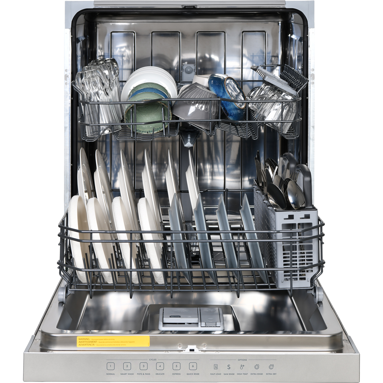 24" Built-in Dishwasher with UltraWash® System and SmartWash® Stainless Steel w/ Fingerprint Resistance A120962887