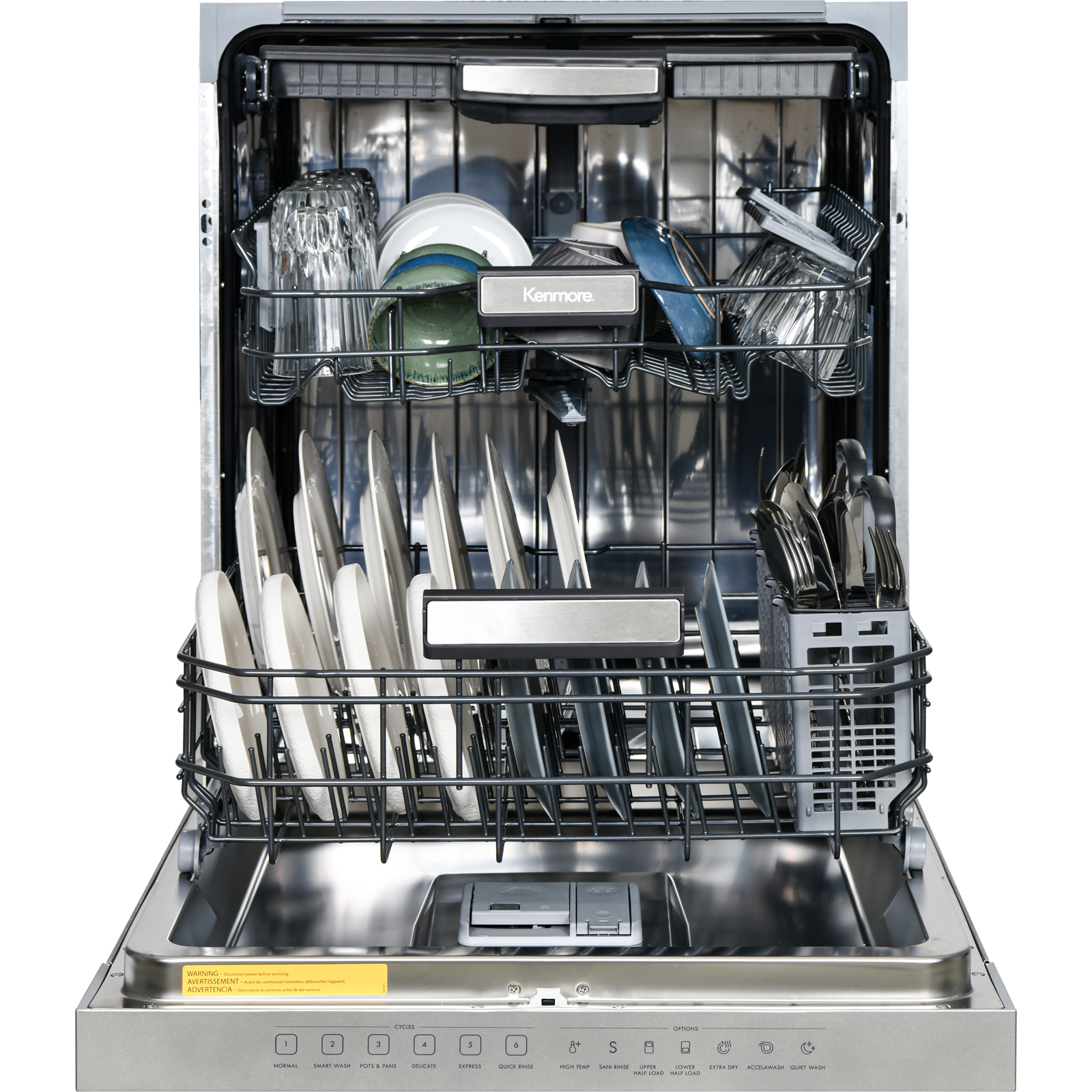 24" Built-in Dishwasher with UltraWash® Plus System and TurboDry Stainless Steel w/ Fingerprint Resistance A120962888