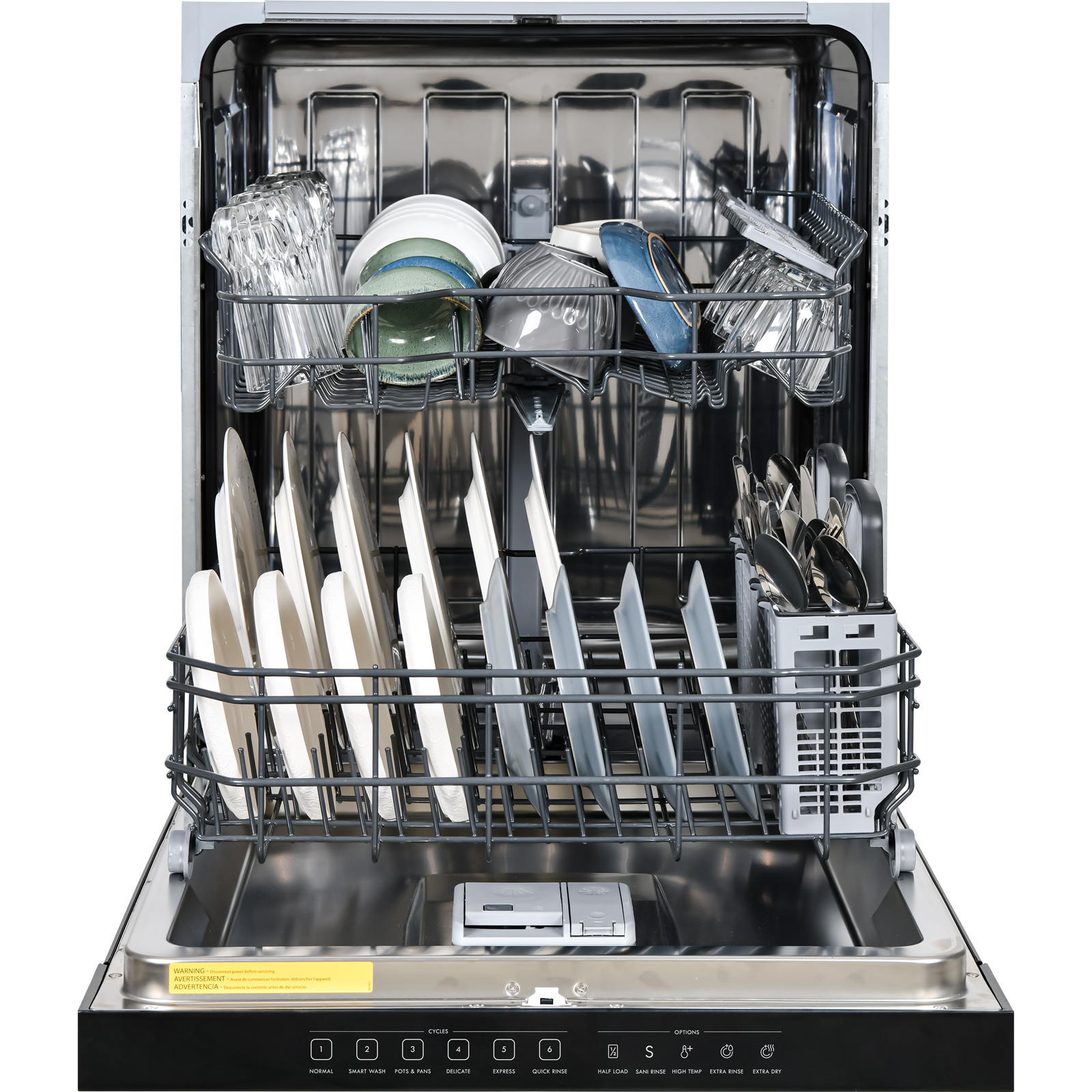 24" Built-in Dishwasher with UltraWash® System and SmartWash® Black A120962889