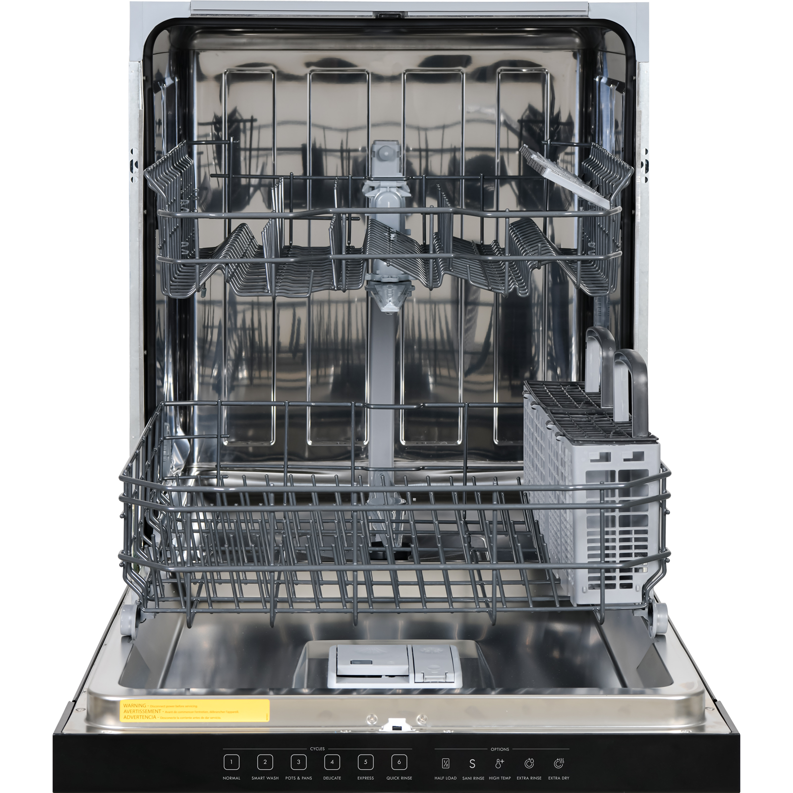 24" Built-in Dishwasher with UltraWash® System and SmartWash® Black A120962889