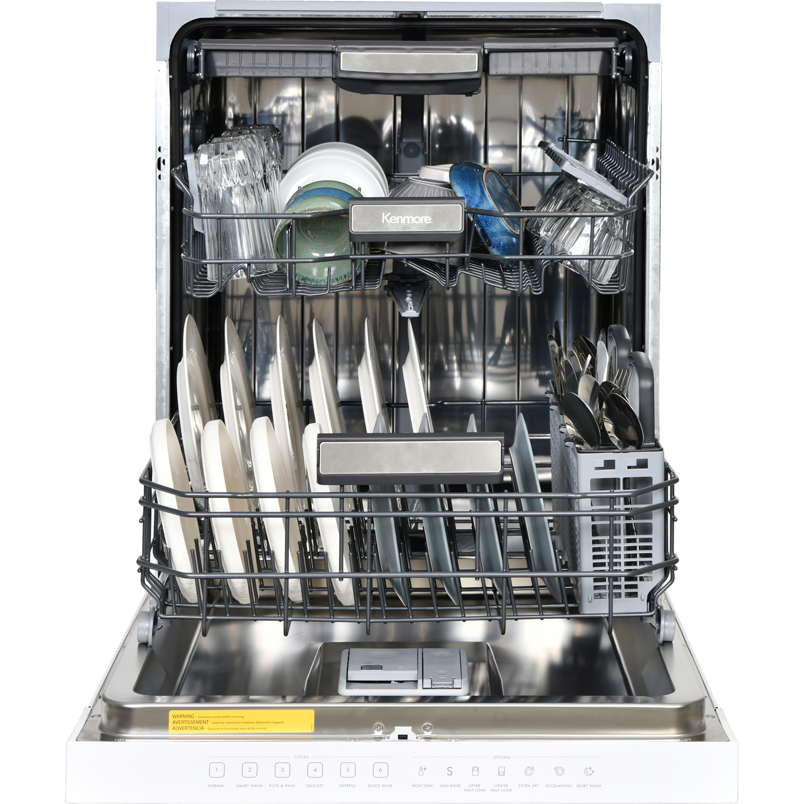 24" Built-in Dishwasher with UltraWash® Plus System and TurboDry  White A120962905