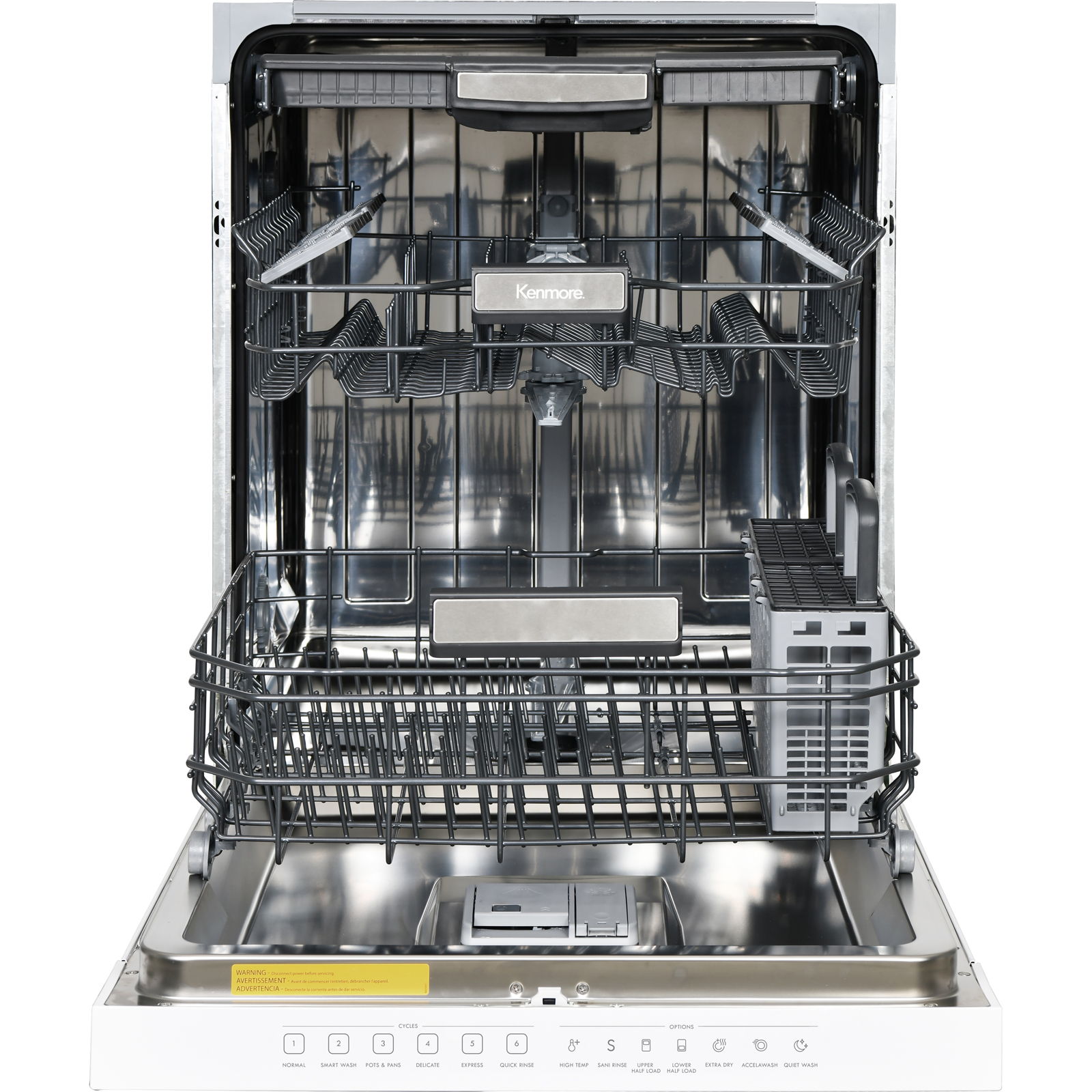 24" Built-in Dishwasher with UltraWash® Plus System and TurboDry  White A120962905