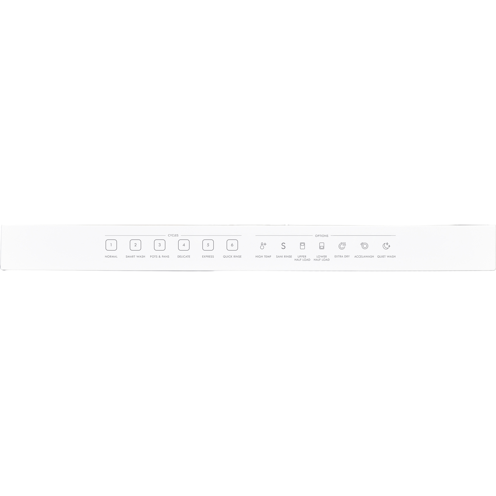 24" Built-in Dishwasher with UltraWash® Plus System and TurboDry  White A120962905