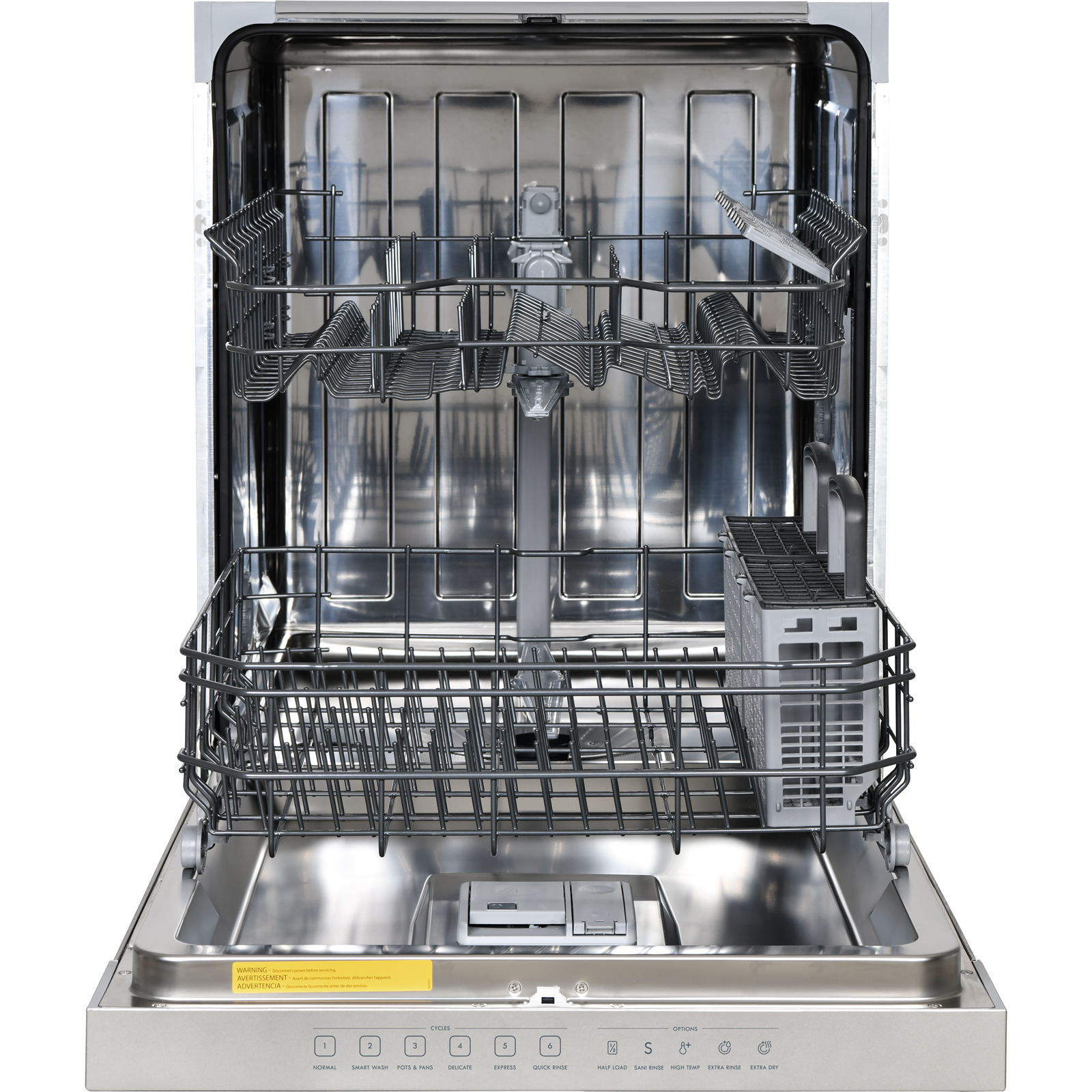 24" Built-in Dishwasher with UltraWash® System and SmartWash®  Stainless Steel w/ Fingerprint Resistance A120962908