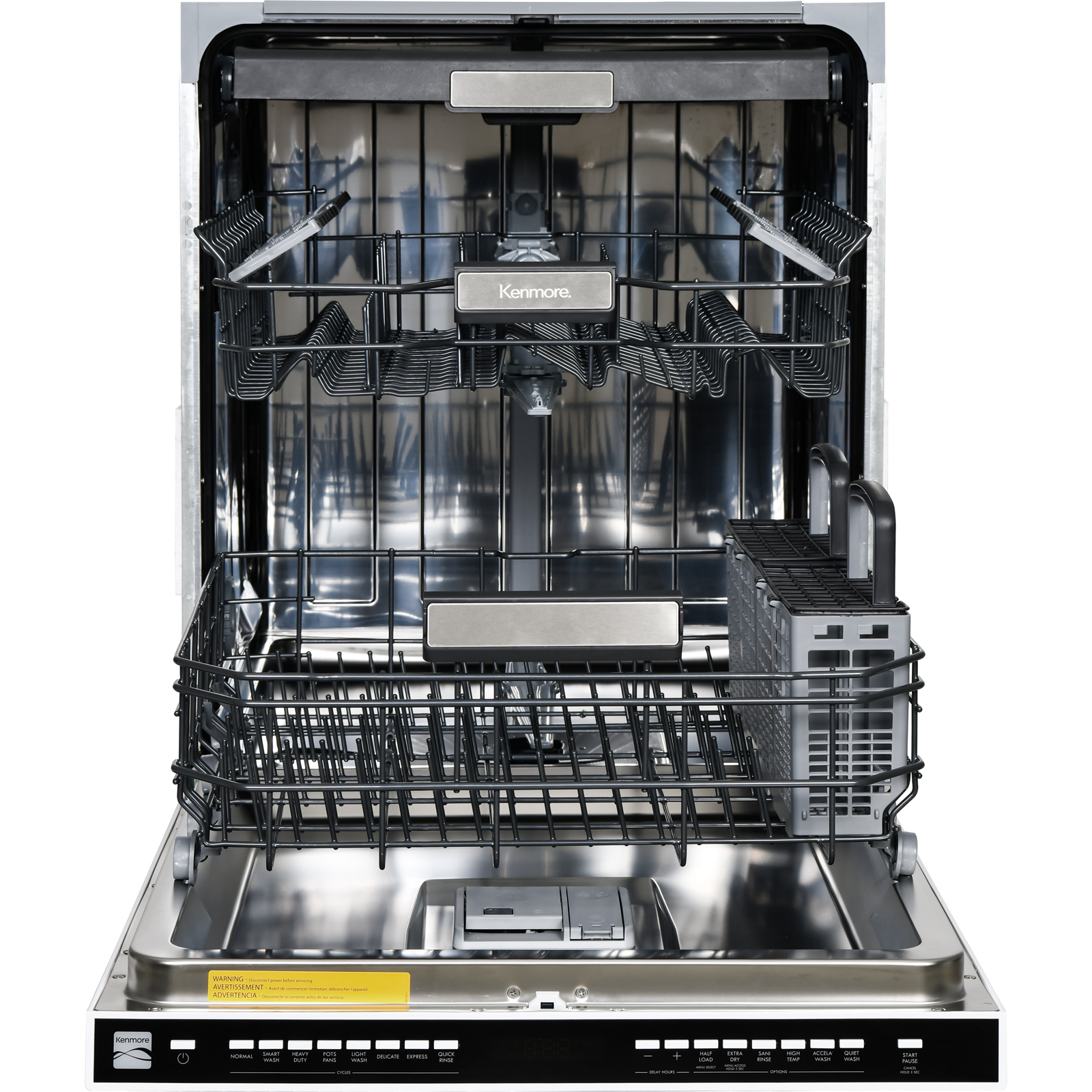 24" Built-in Dishwasher with UltraWash® Plus System and Removable 3rd Rack White A120962909